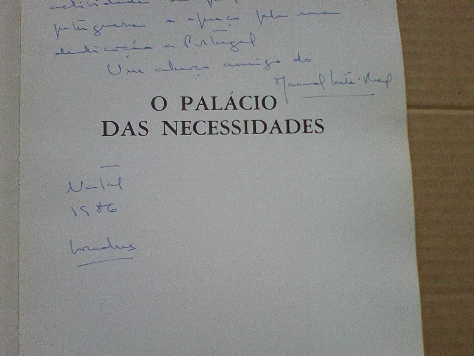 O palácio das Necessidades ...