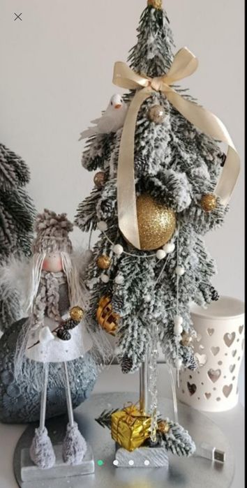 Ялиночка з янголом та гірляндою USB