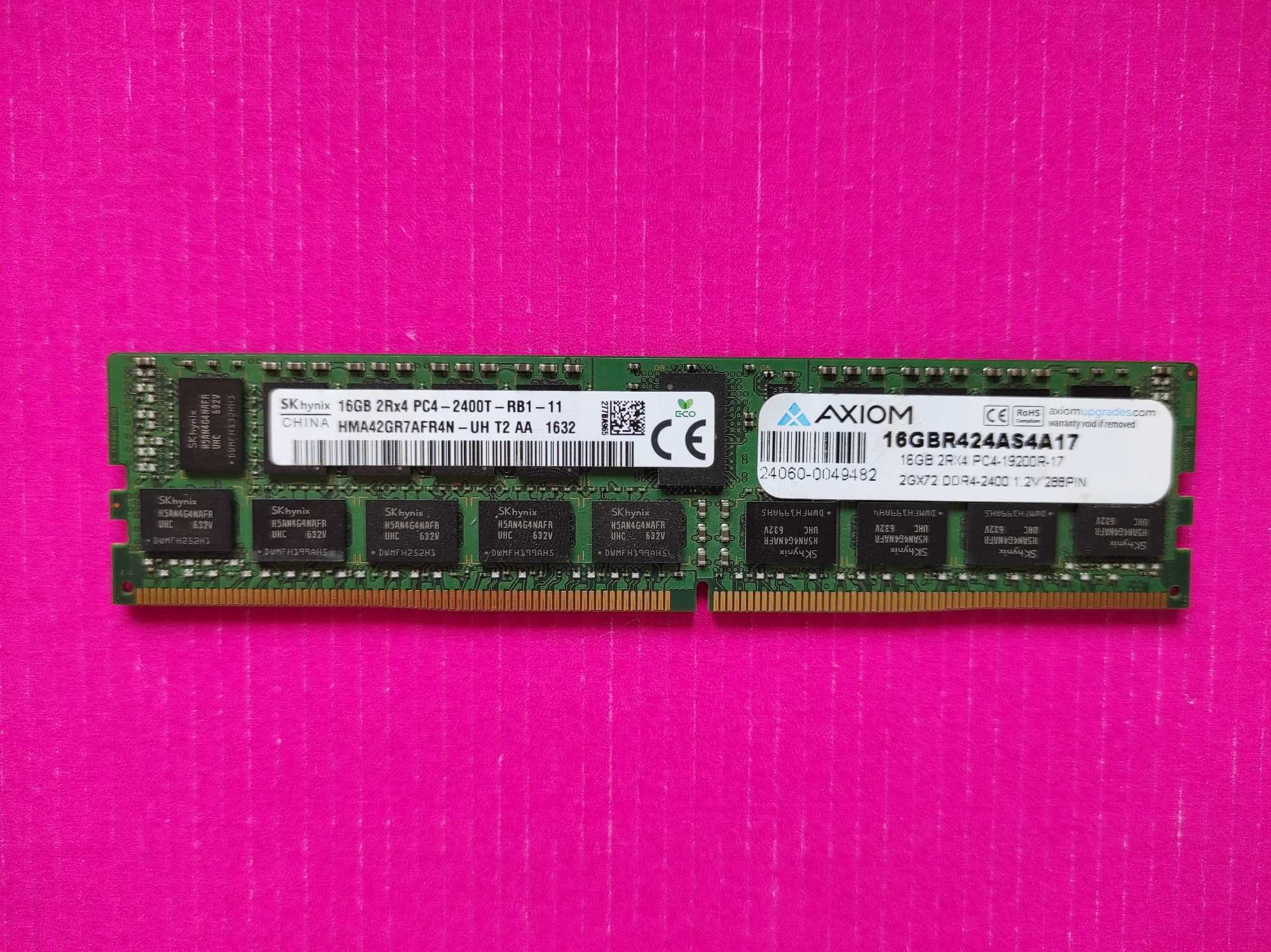 SK hynix 16GB ECC DDR4 2400 PC4-19200R Reg серверная
