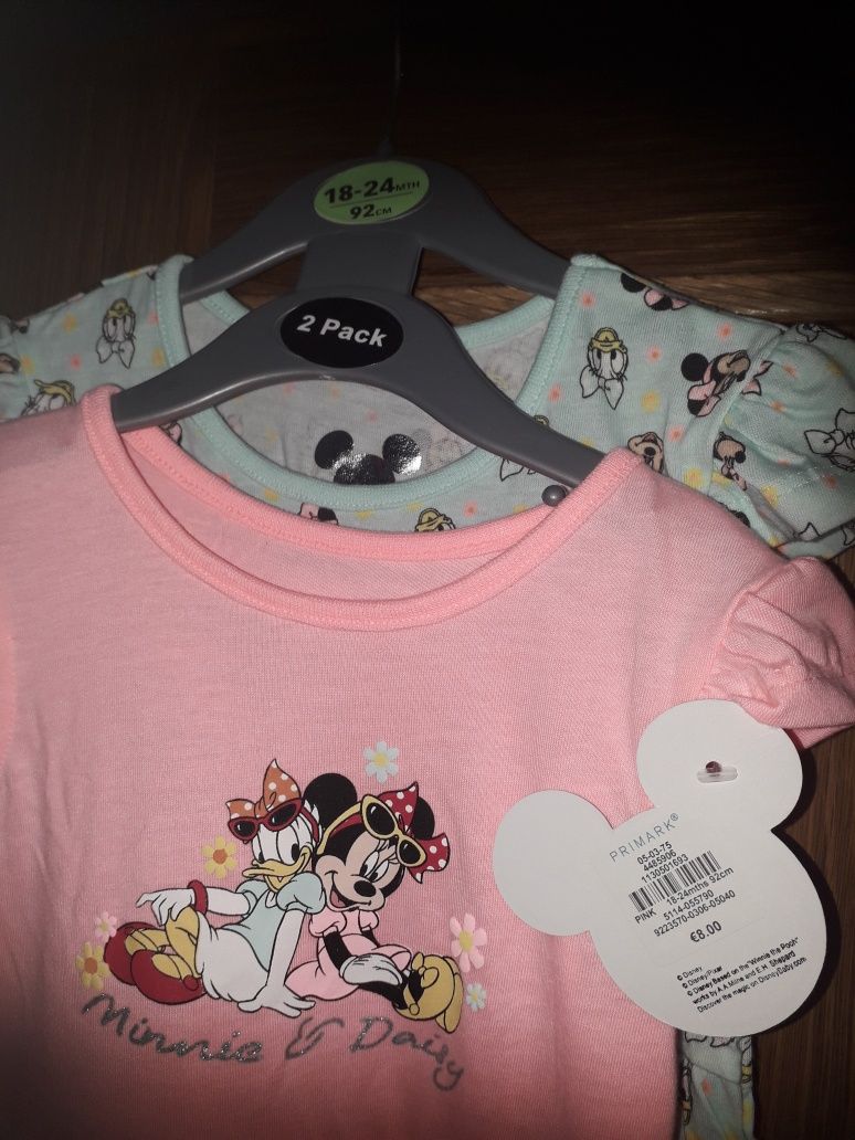 Dois vestidos da Minnie e Margarida 18 24 meses / 2anos