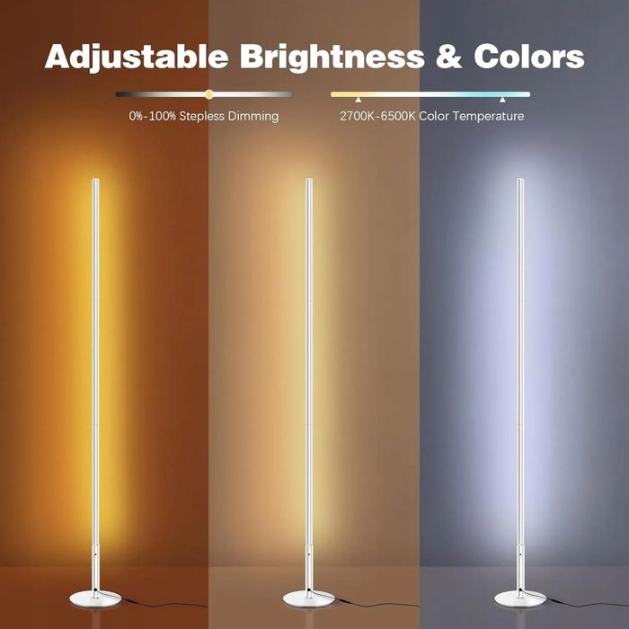 Lampa podłogowa RGB WIFI