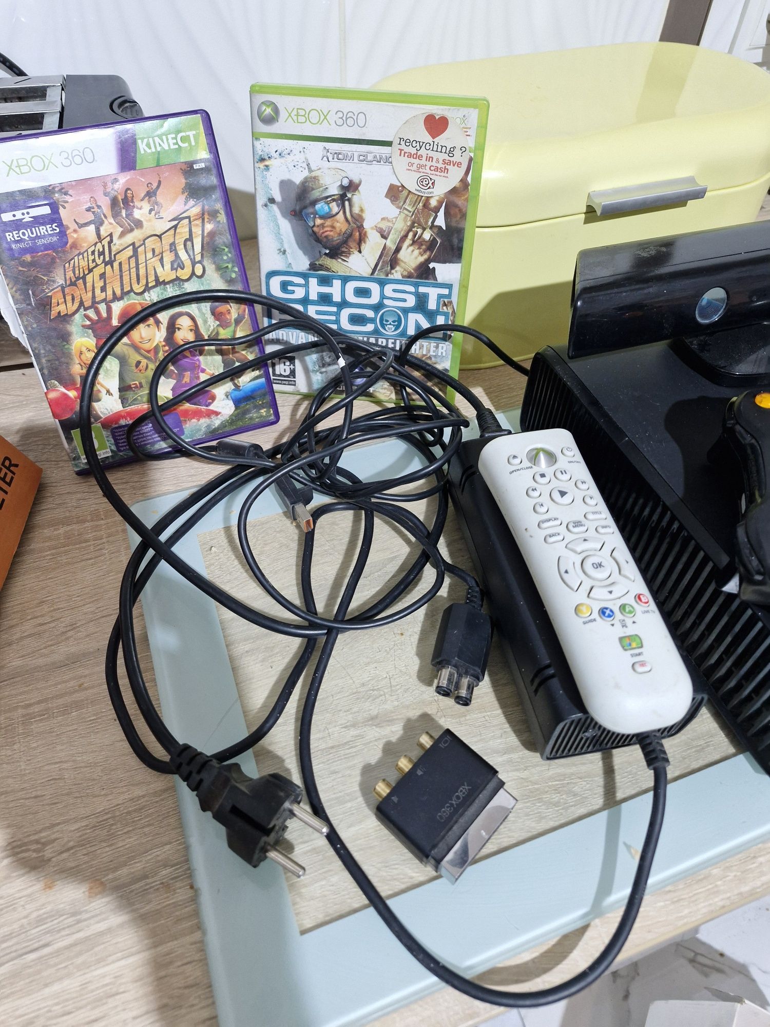 Xbox 360 RGH 500Gb HDD,  2x Pad,Kinect ,pilot  super zestaw