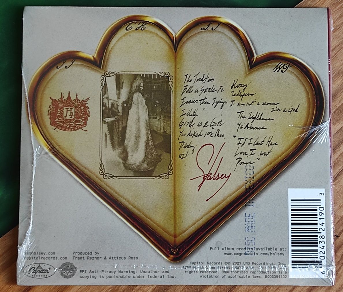 Halsey - If I Can't Have Love, I Want Power CD Target Edition