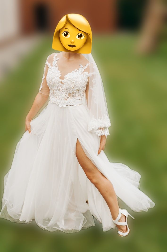 Весільня сукня біла