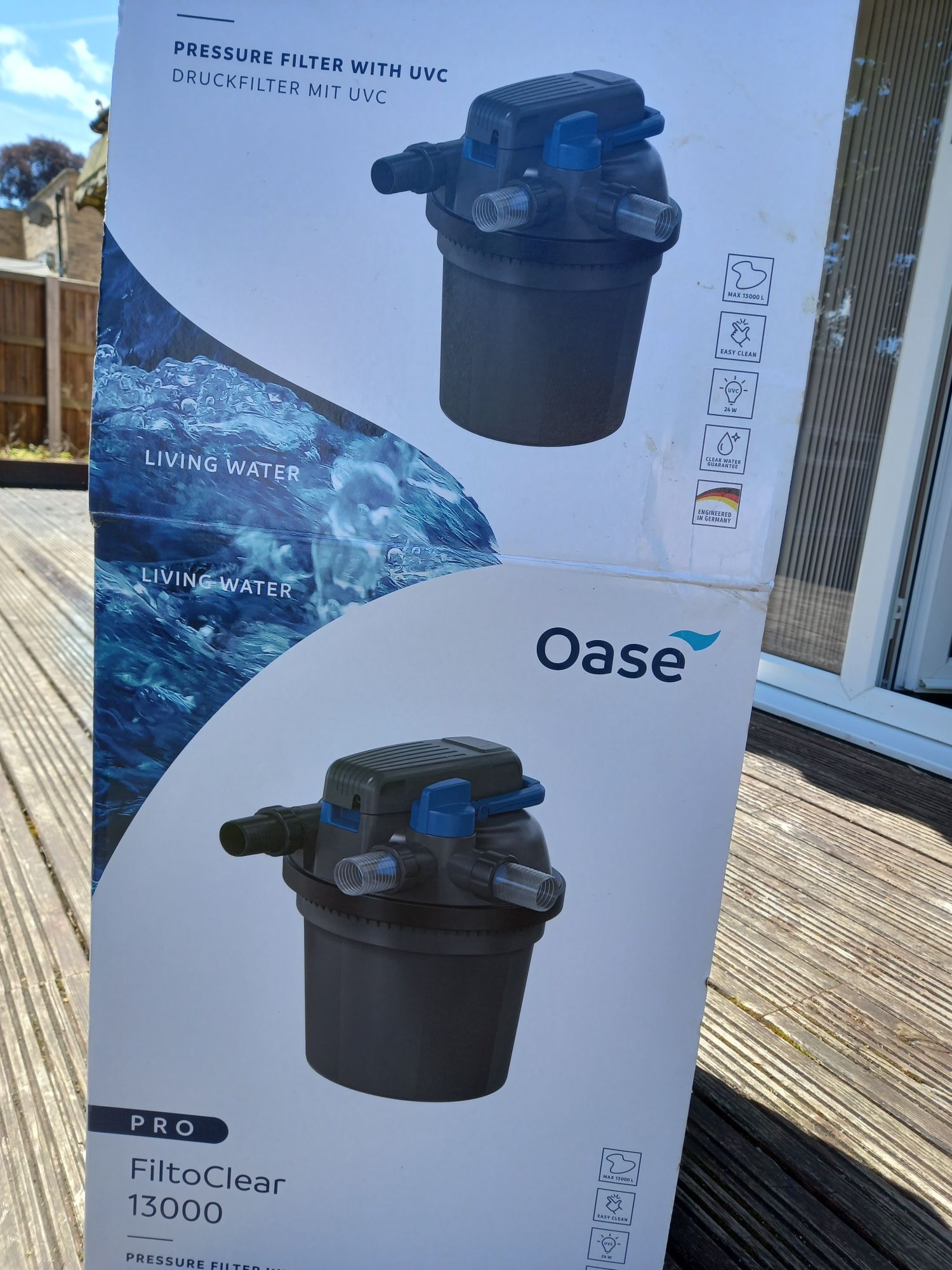 OASE FiltoClear 13000 filtr do oczka wodnego