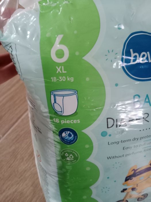 Bevola pieluchomajtki rozmiar 6