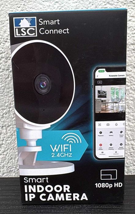 1 x Inteligentna wewnętrzna kamera IP LSC Smart Connect, NOWA + gratis