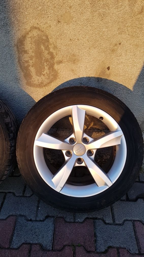 Alufelgi z oponami 16 cali 5x112 205/55/16 VW AUDI