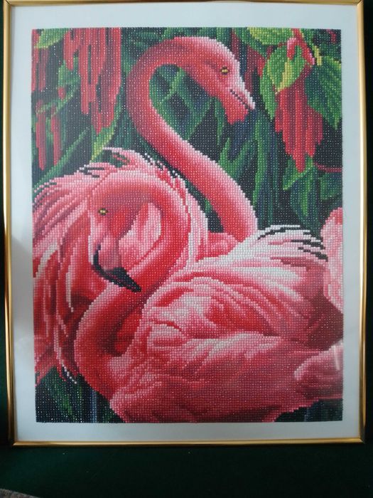 Obrazek z haftu diamentowego