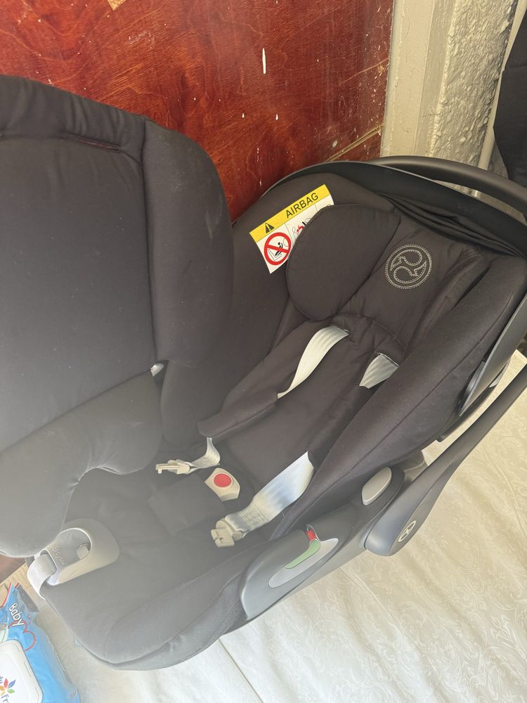 Автокрісло Cybex Cloud T i-Size Sepia Black сайбекс