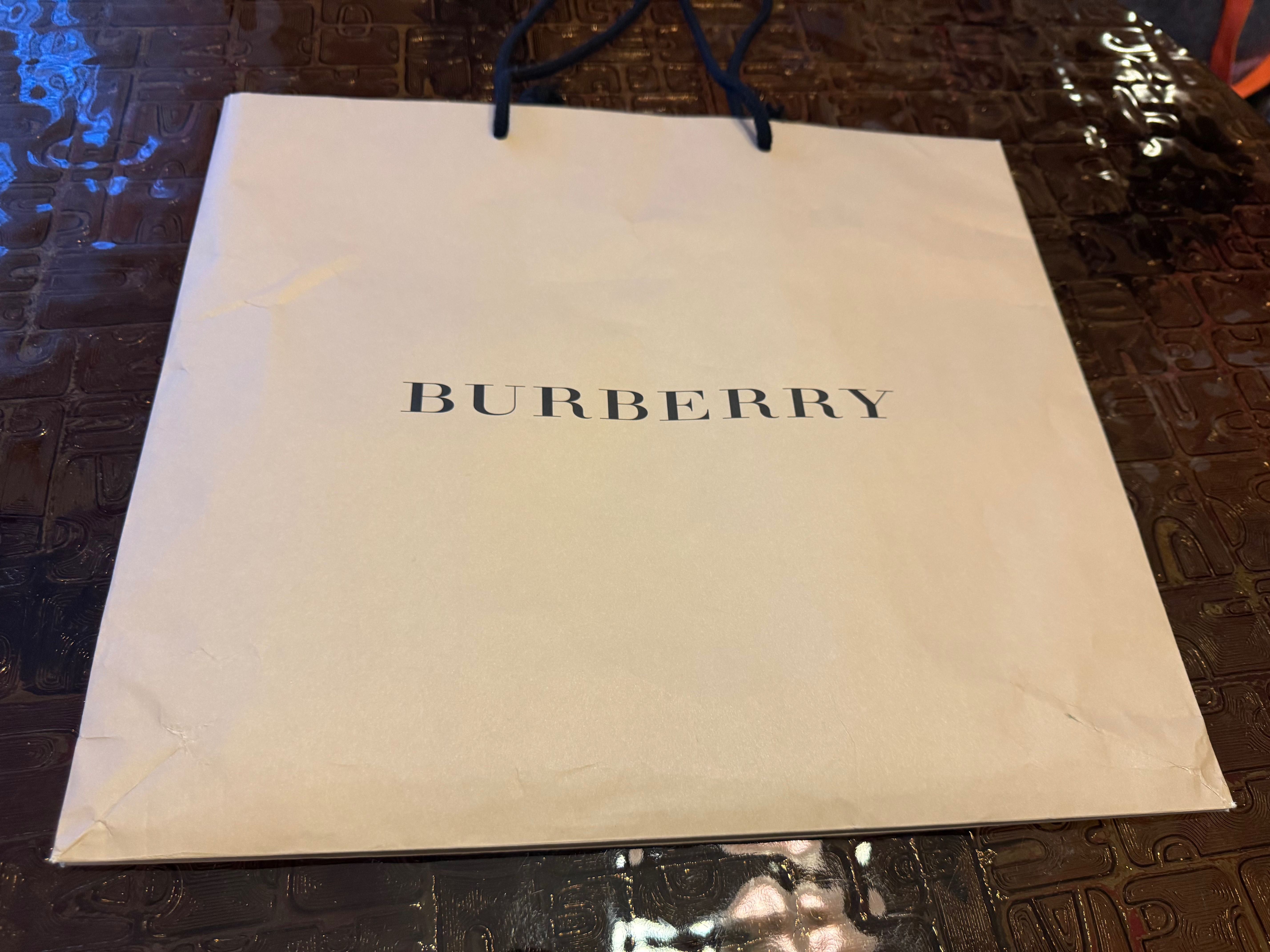 Burberry torebka prezentowa duża