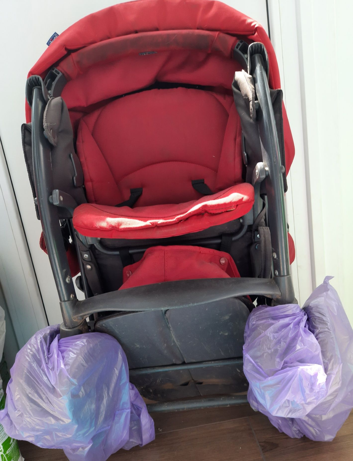 Дитяча коляска Chicco Simplicity Top Stroller Red