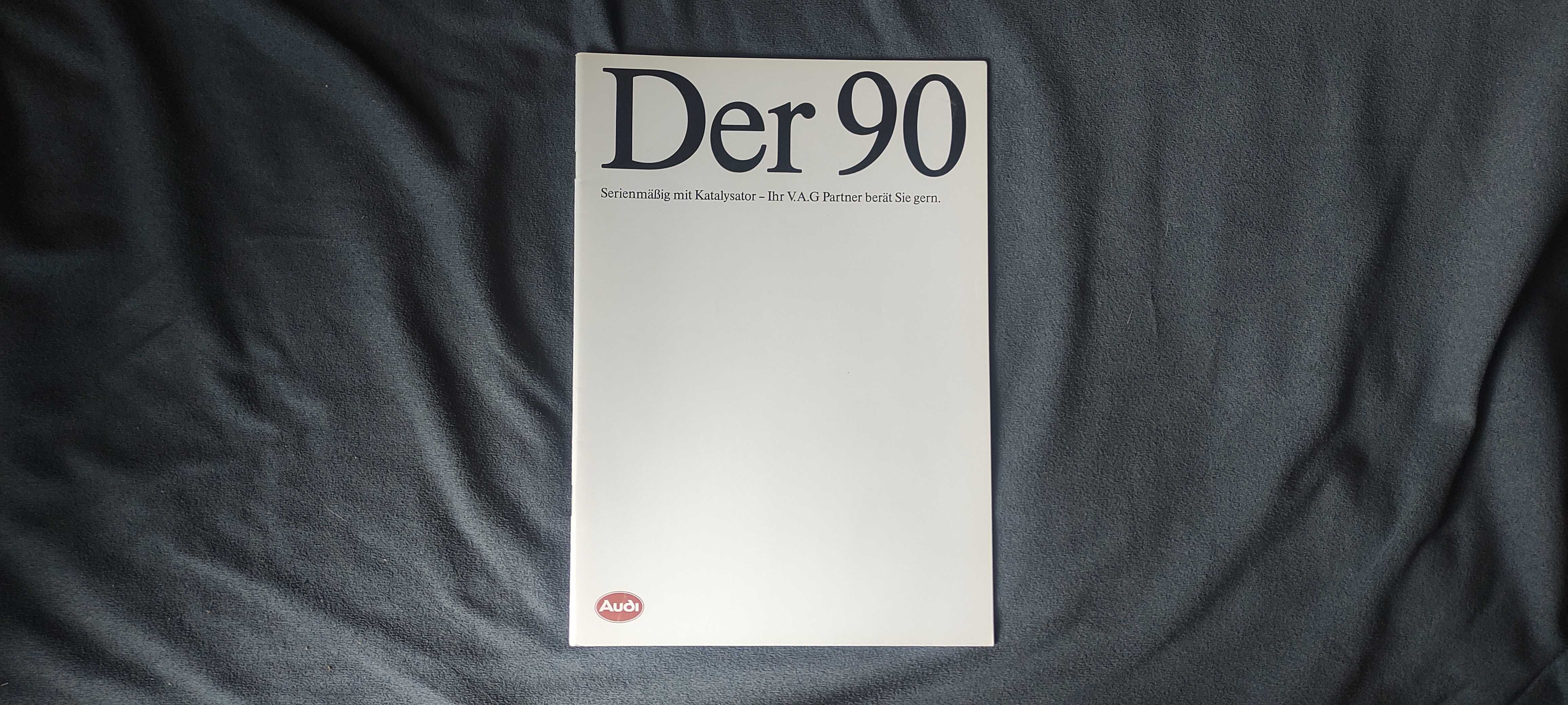 Prospekt Audi 90