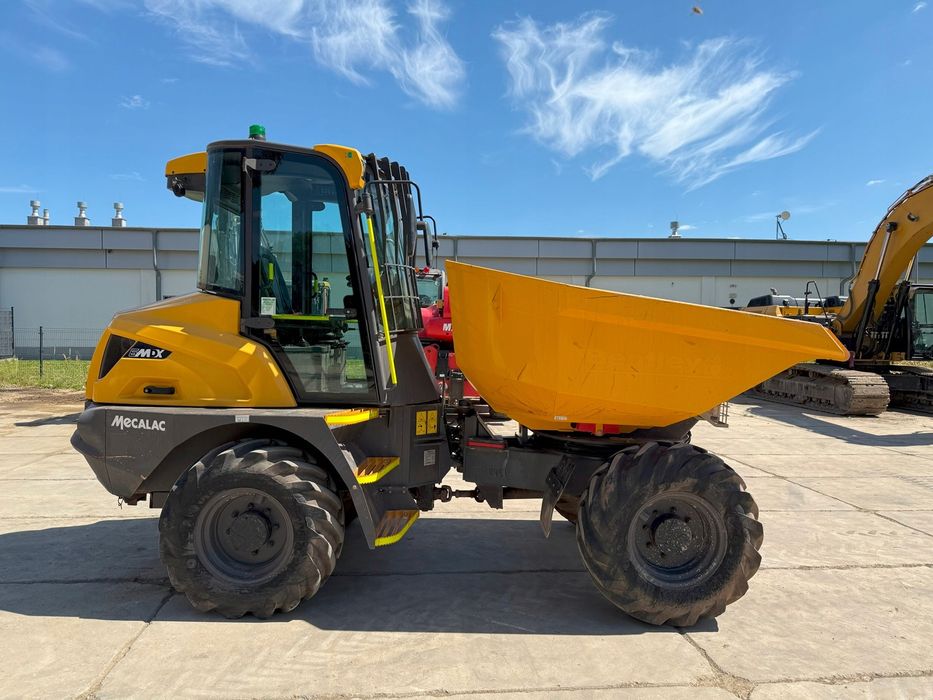 Wozidło mecalac 6mdx, wozidło z kabiną, wozidło obrotowe 6t, 580 mth