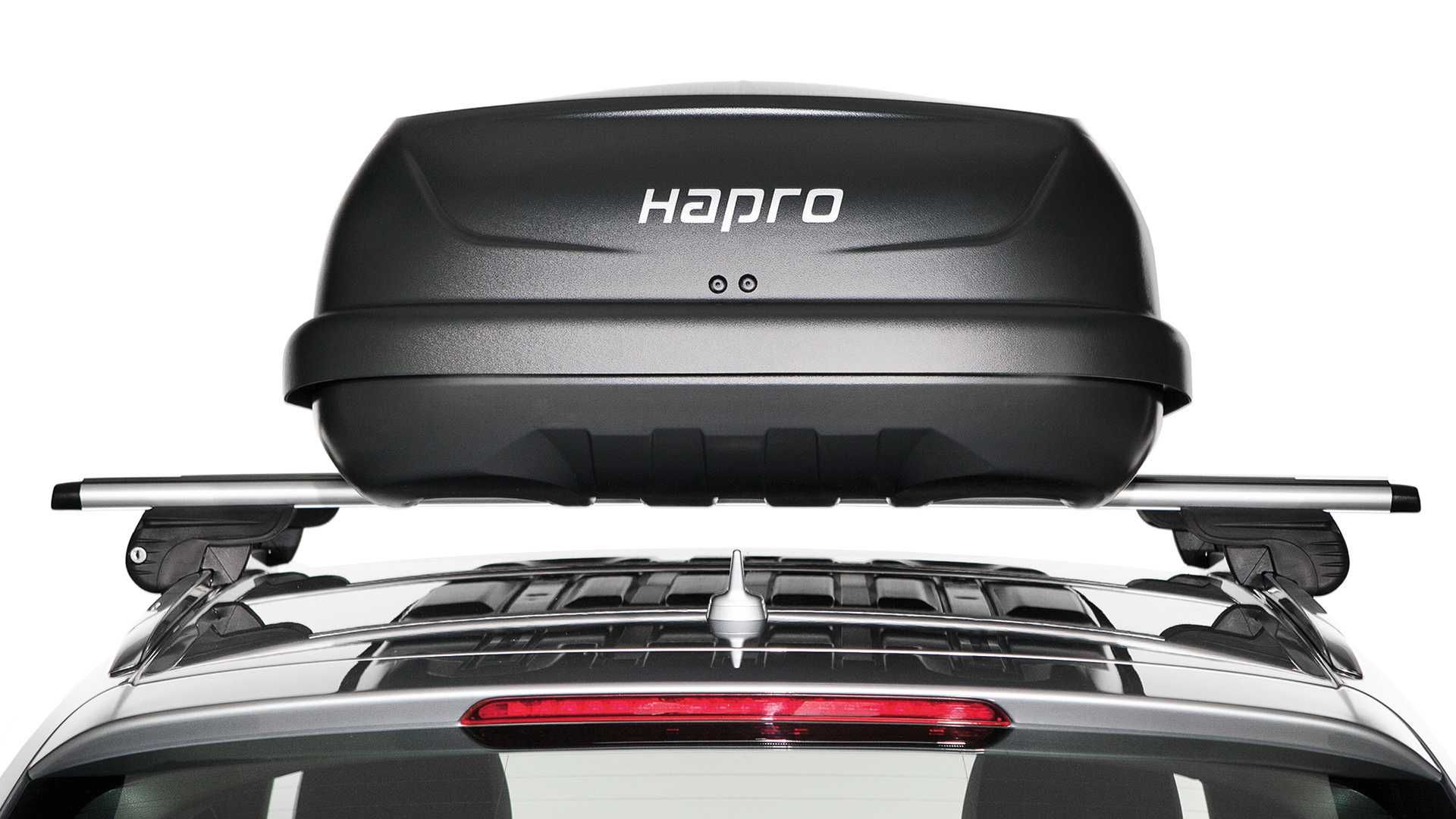 Box dachowy HAPRO Traxer 6.6 -czarny matowy dł.191cm/410litrów NOWOŚĆ!