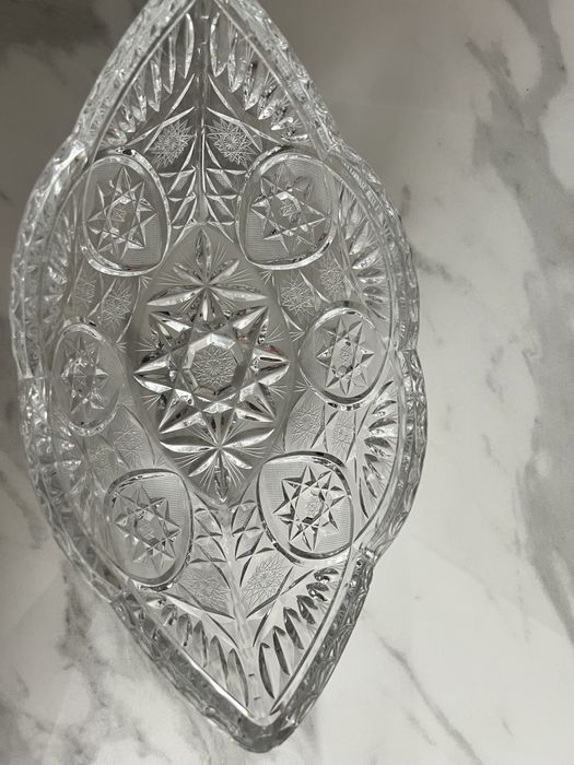 Салатница, хрусталь, Bohemia