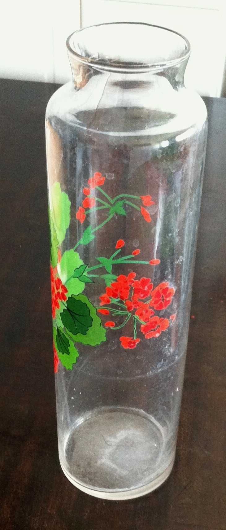 jarra decorativa pintada a mao