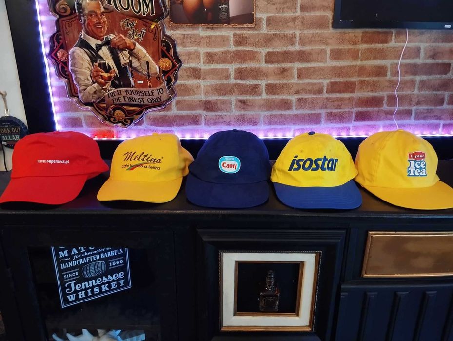 Bonés Vintage de Marcas de bebidas e gelados