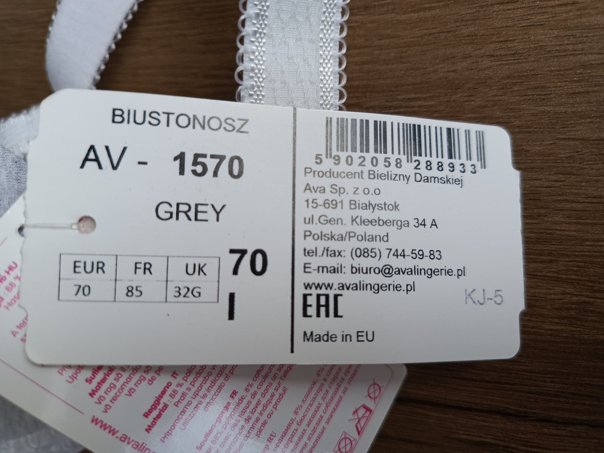Biustonosz stanik do karmienia Ava
