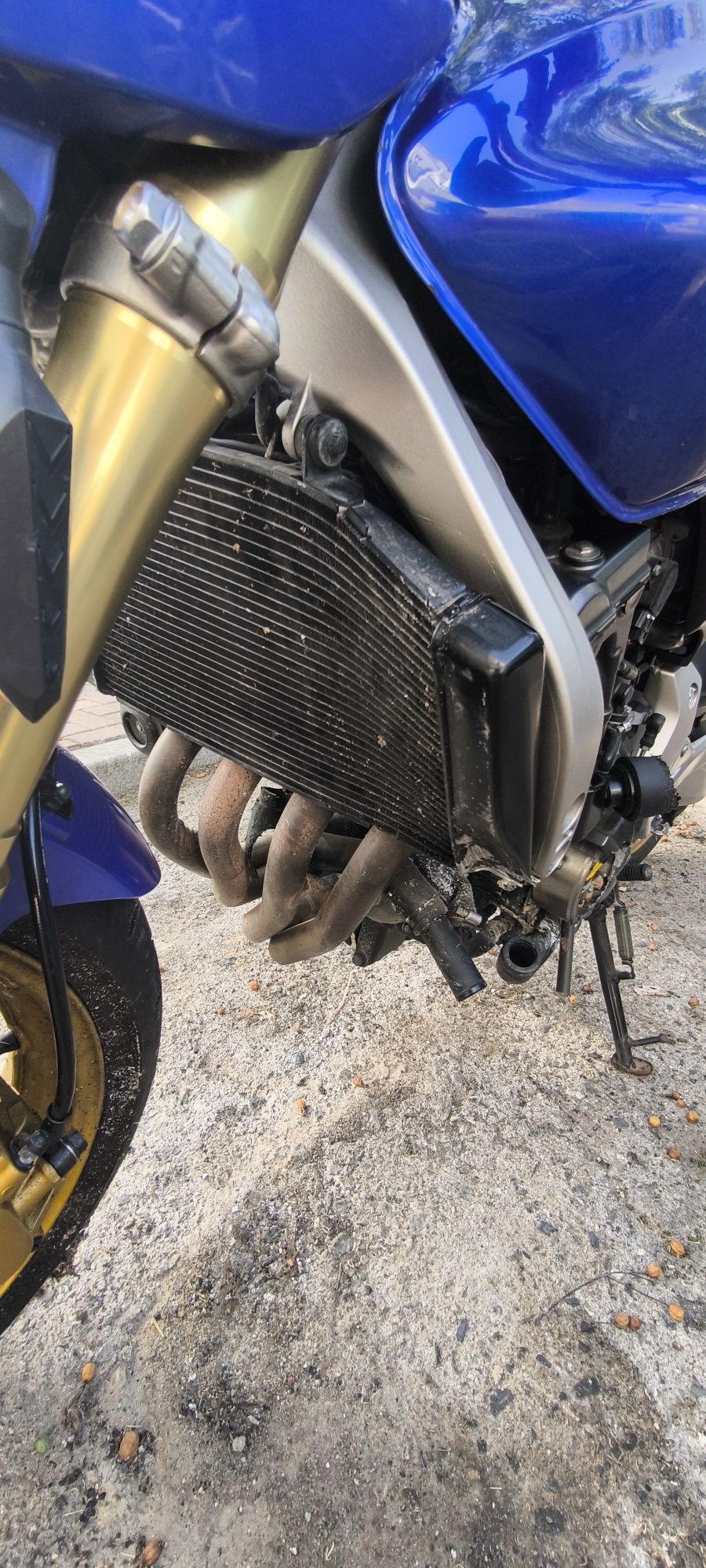CB600F Hornet 2008 com 20000km acidentada
