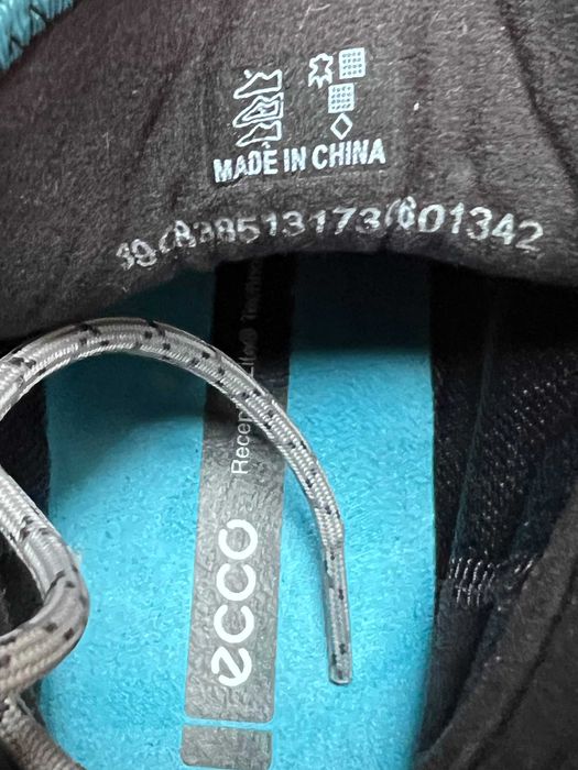 Шкіряні термо черевики Ecco gore-tex 39 розміру