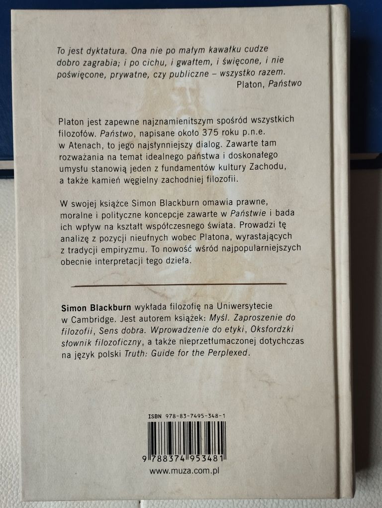 Blackburn Platon Państwo biografia