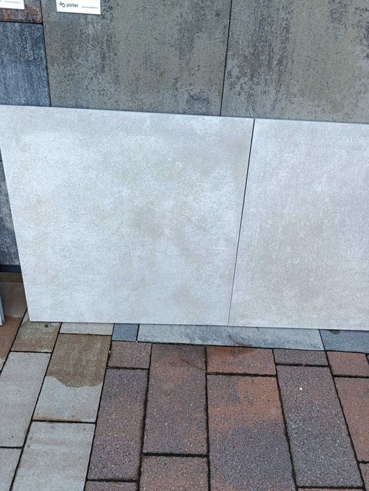 Płytka Gresowa Tarasowa Danzig  White II Gat. 60x60 x2cm Zoya