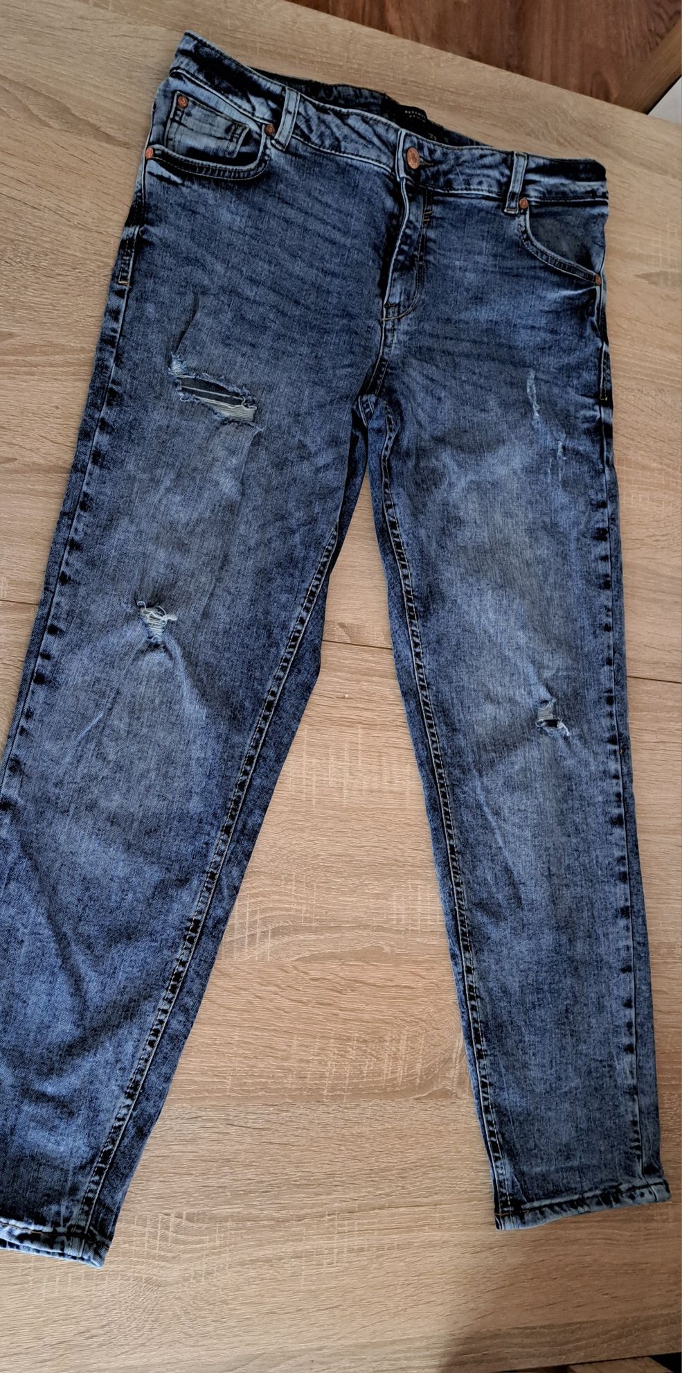 Spodnie mom jeans 38