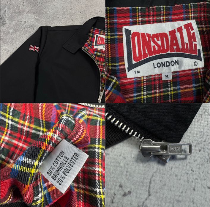 Харік - куртка Lonsdale Harrington Casual Hooligan Харрінгтон