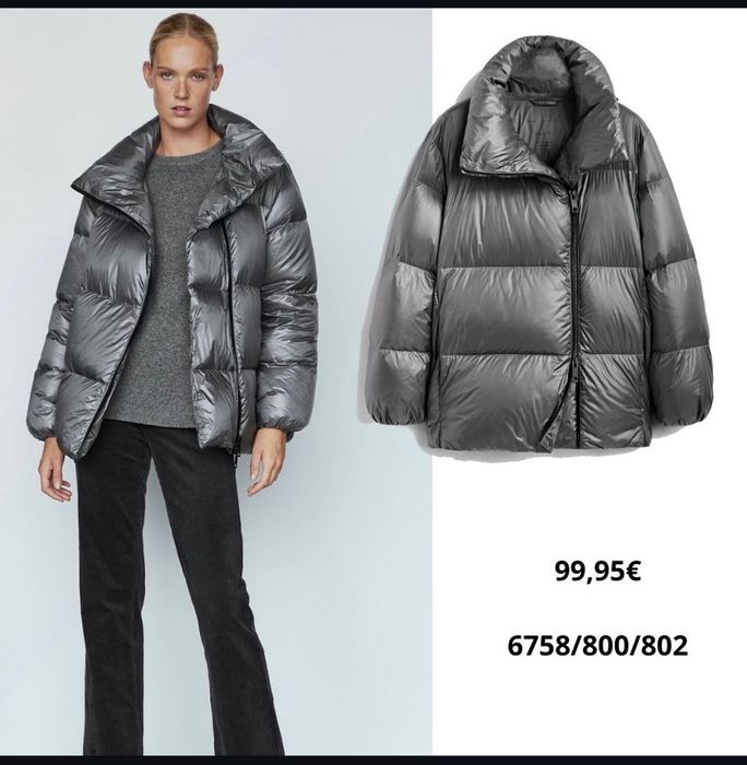 Курточка пухова Massimo Dutti, xs-с розмір