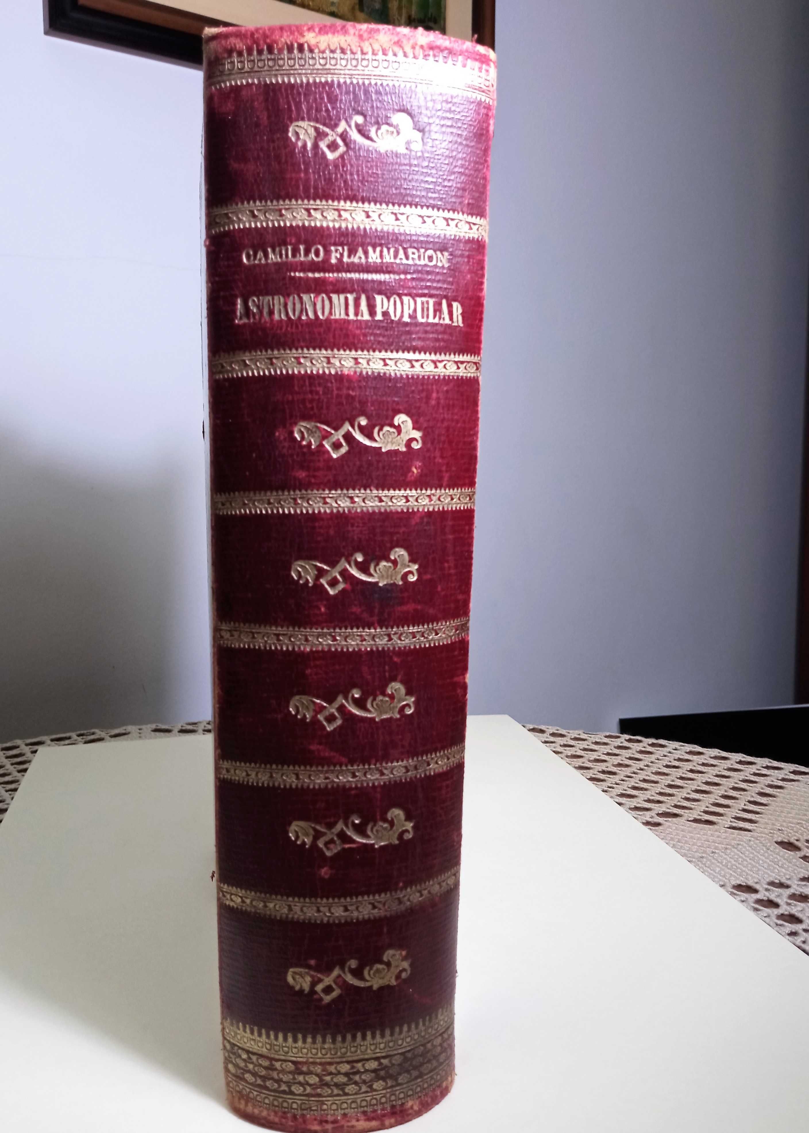 Astronomia Popular. Camille Flammarion. Companhia Nacional Editora