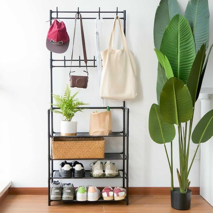 Вішалка для одягу полиця стійка для одягу Hawthyhome