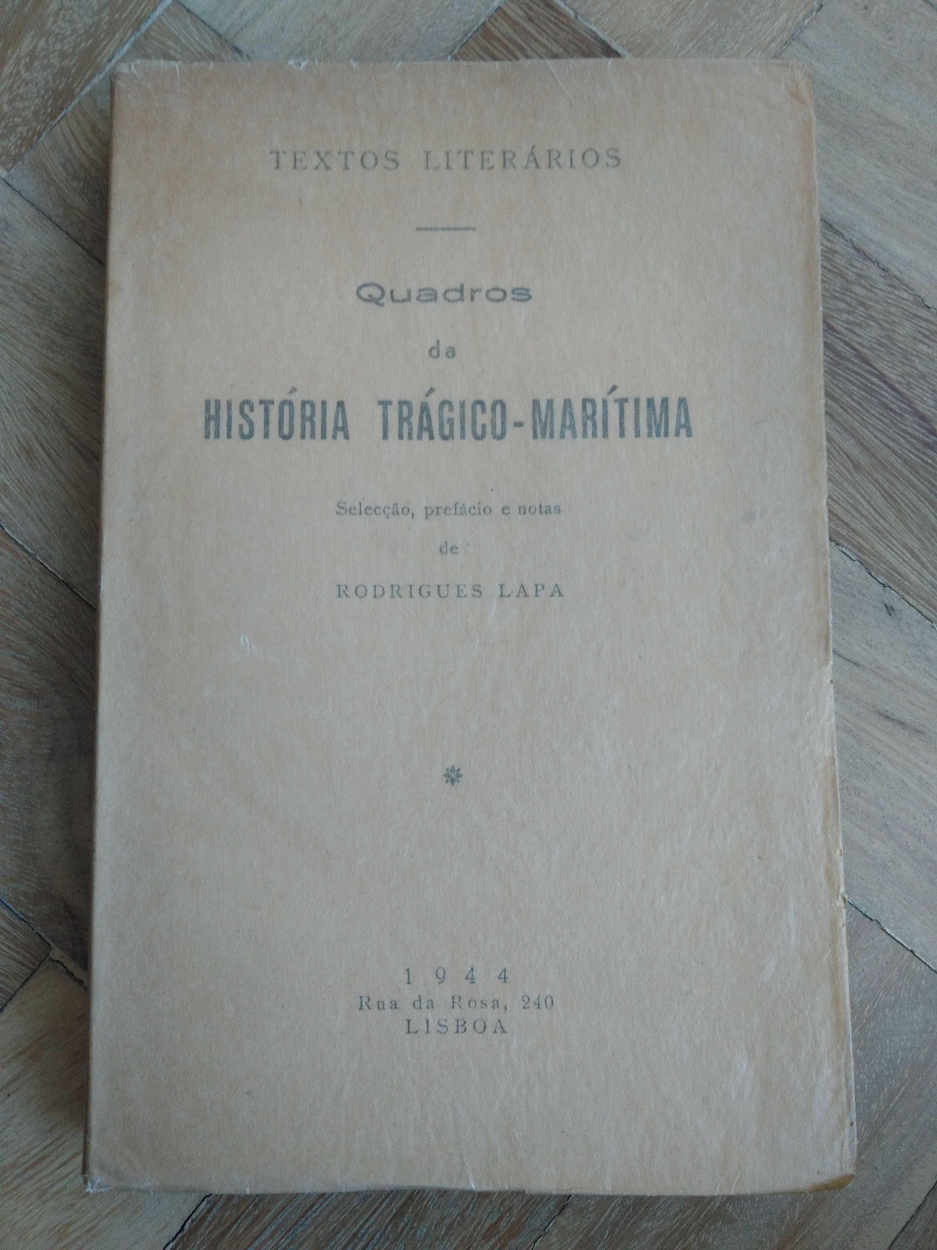 livro: “Quadros da História trágico-marítima”