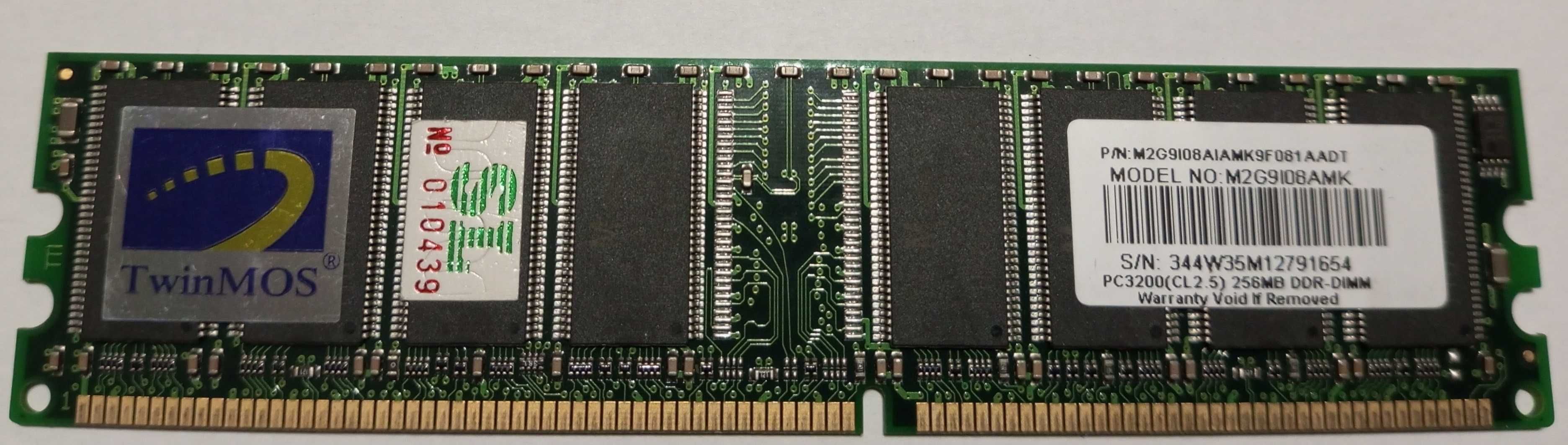 Память DDR3,DDR2:Samsung,DDR400:TwinMOS,NCP,AE,Kingston(ПК, Ноутбук)