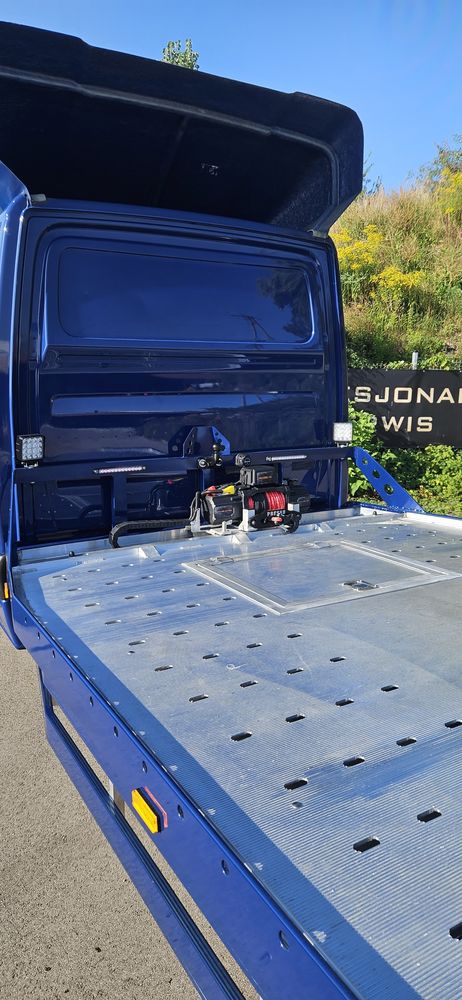 PRODUCENT laweta najazd zabudowa 100% aluminium Sprinter Master