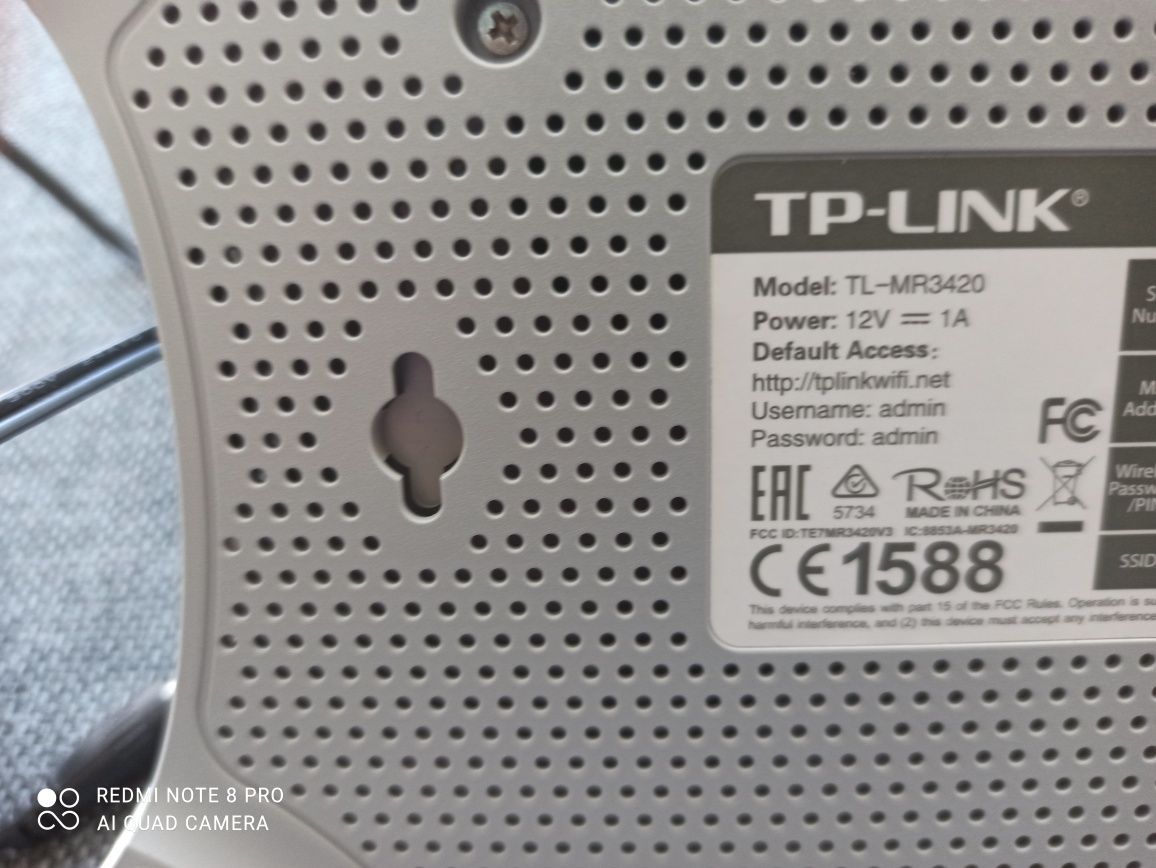 Router TP-LINK MR3420