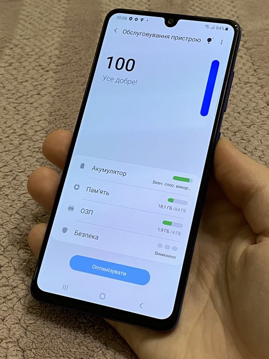 Хороший Телефон Samsung Galaxy A41 4/64gb NFC #44 (В оригіналі)