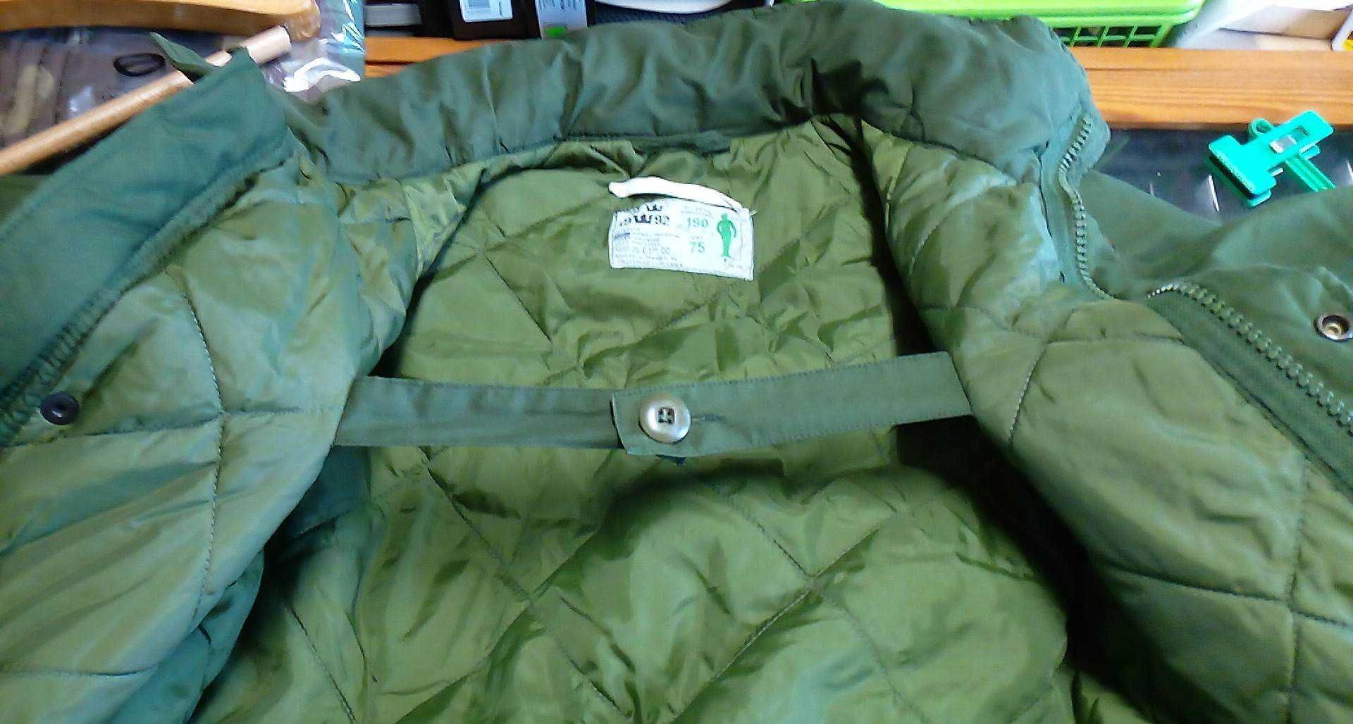 Długa Parka/Kurtka Zimowa Armia Szwecja  r. 190/75kg