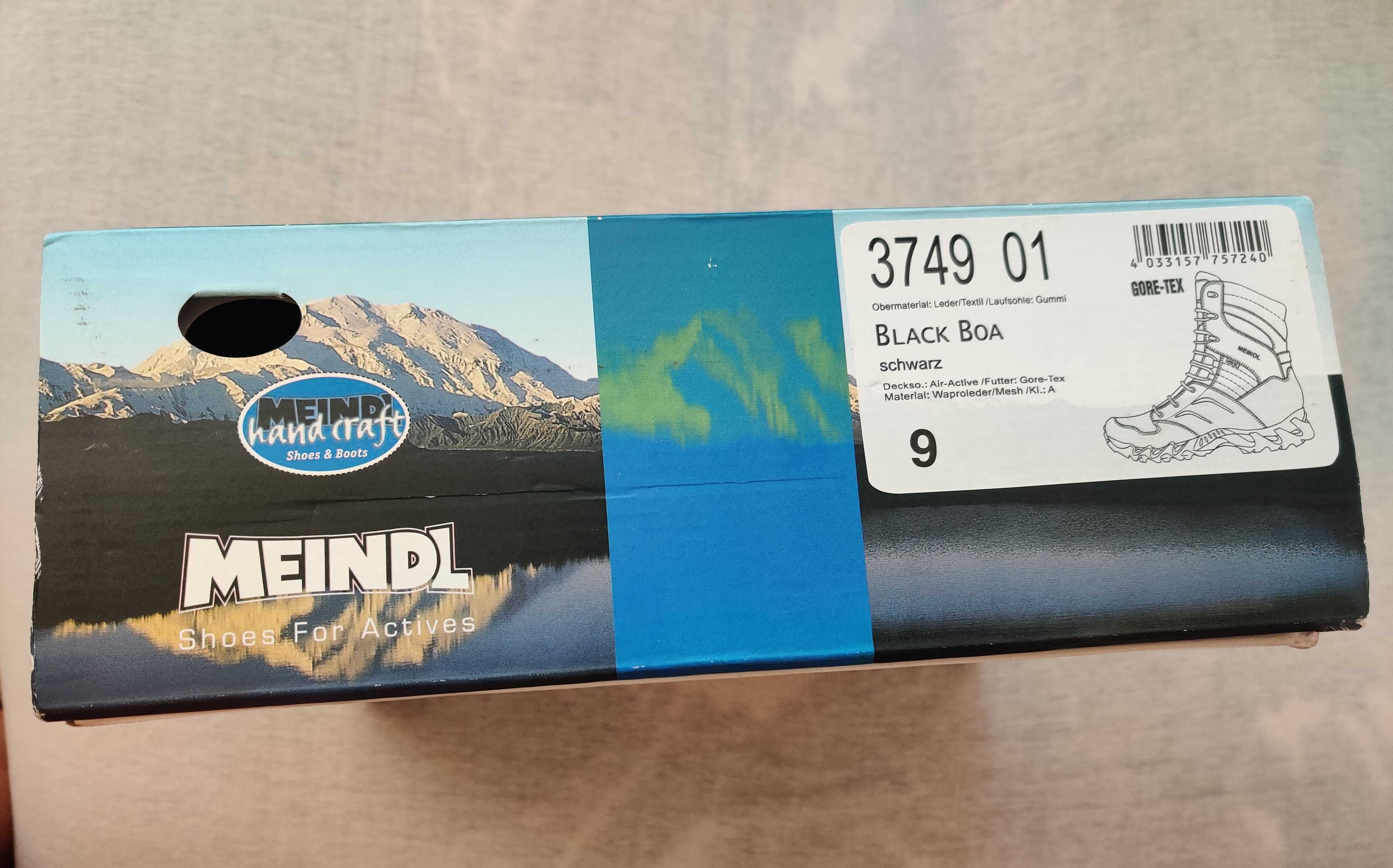 Meindl Boa 42 27cm Gore Tex buty górskie męskie taktyczne conta grip