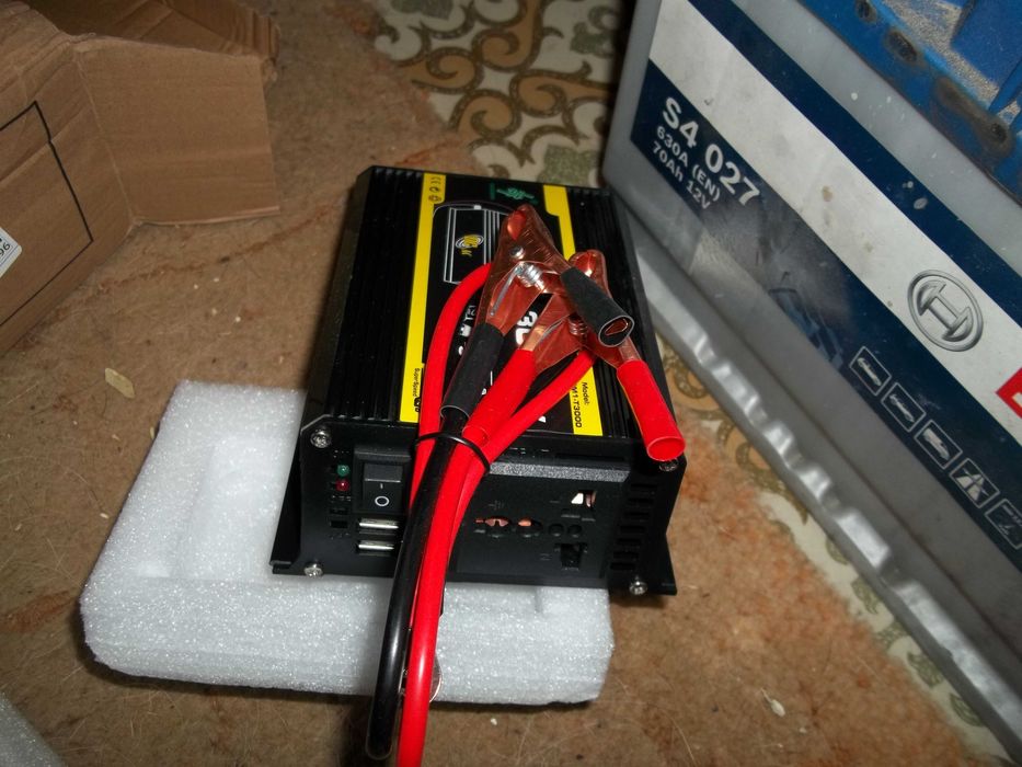 инвертор 3000 W (новый - поможет при отсутствии света