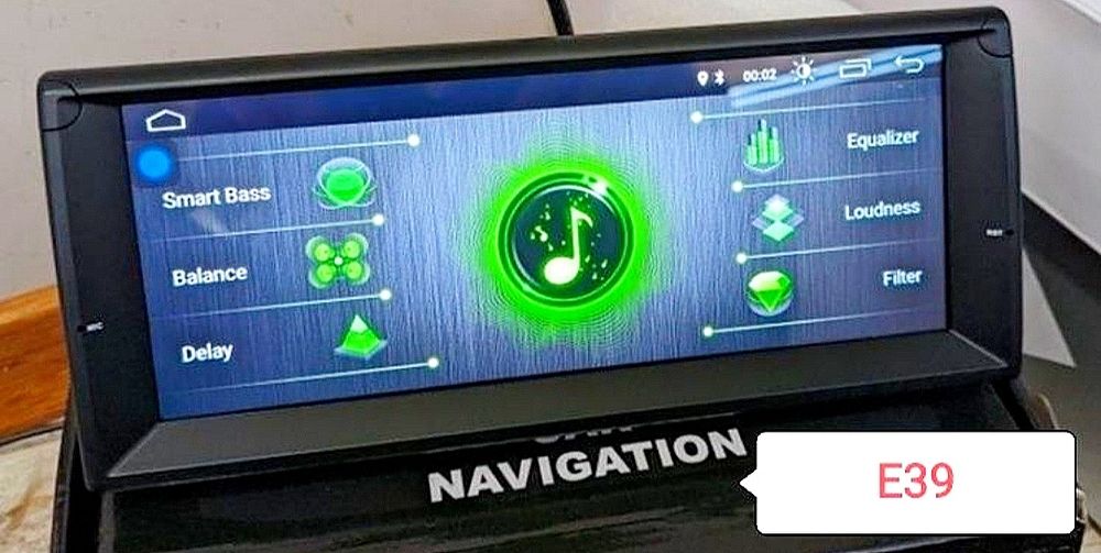 Магнітола Android BMW E39 E53 X5 | 4G-LTE Carplay GPS Bluetooth USB