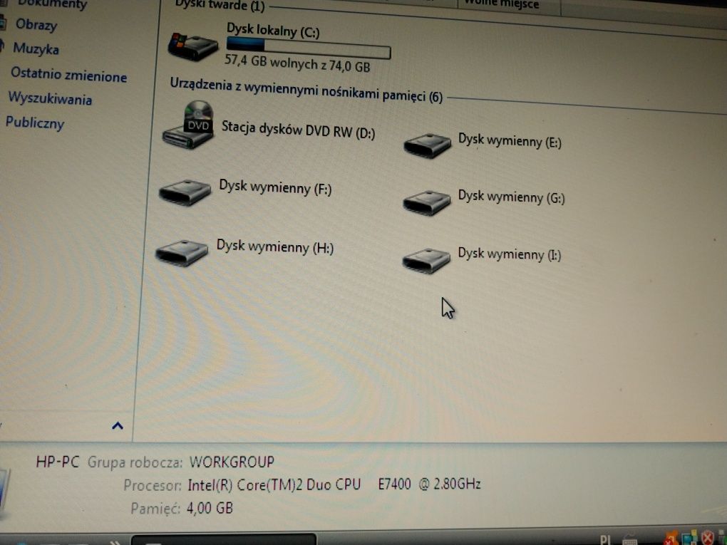 Komputer stacjonarny hp compaq