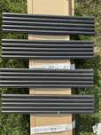 Panel Ryflowany MDF-Czarny Lameo