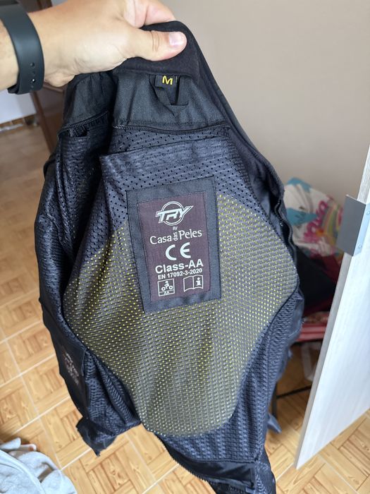 Casaco Try moto - casa das peles / Tamanho M