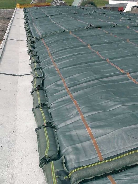 Siatka ochronna na pryzmy Siatka pryzmowa sianokiszonka