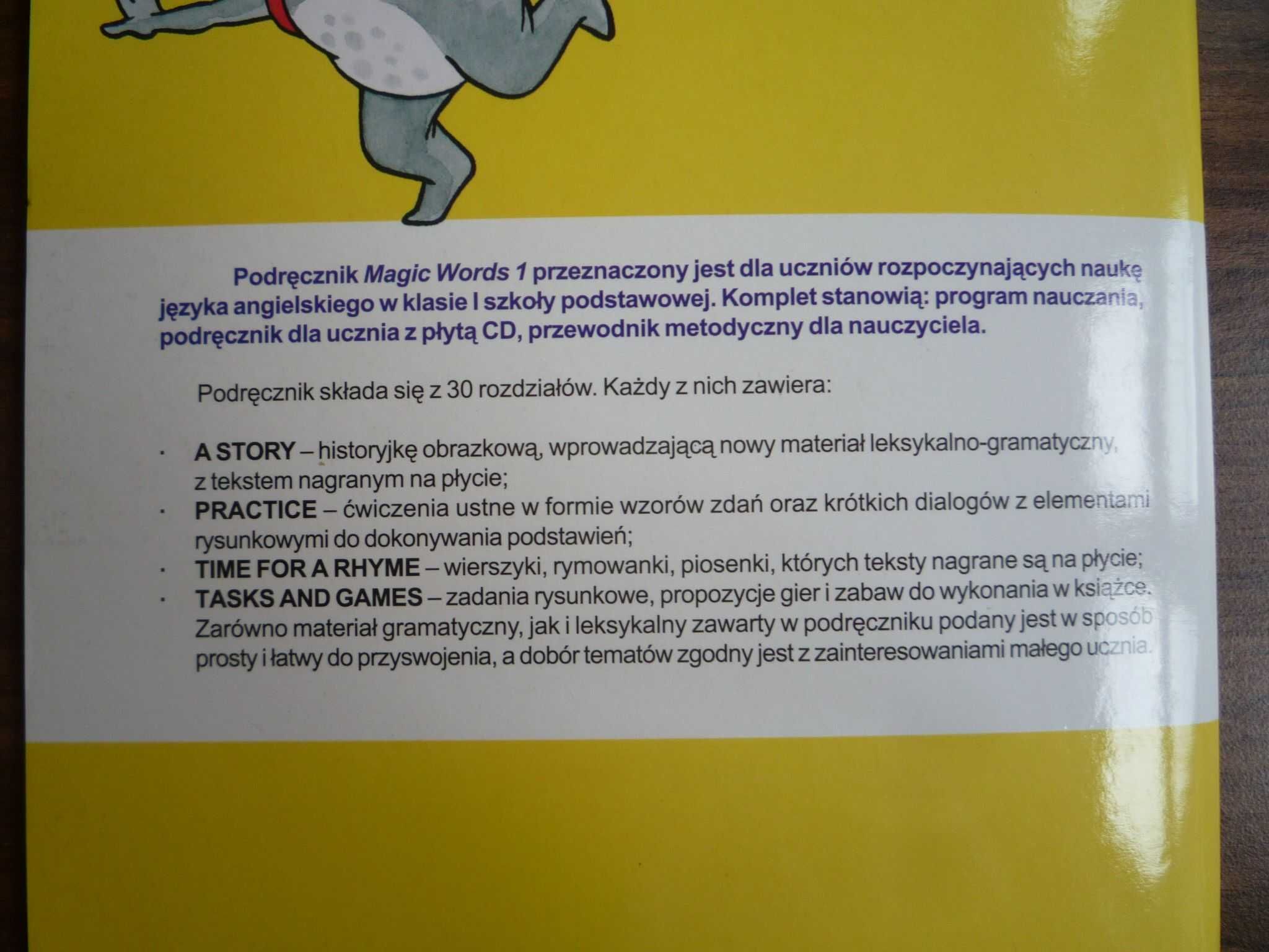 Magic Words kl. 1 Podręcznik + CD do nauki języka angielskiego