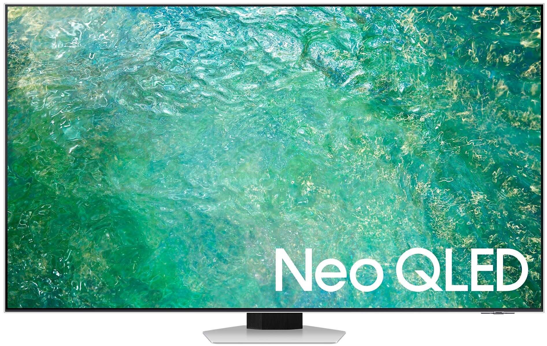 Телевізор Samsung QE55QN85C 55" 4K UHD QLED, сріблястий