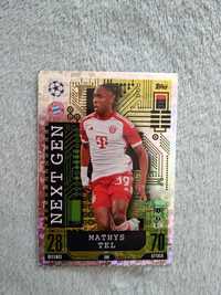 Karta kolekcjonerska Match Attax Mathys Tel