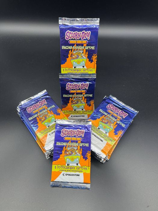 Бустер Оригинал 2012 карточки картки Скуби Ду Scooby doo коллекционные