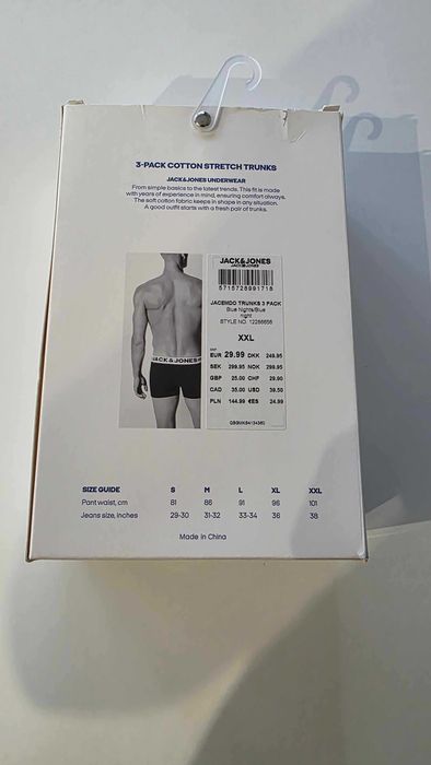 Bokserki Jack&Jones XXL 3 szt.